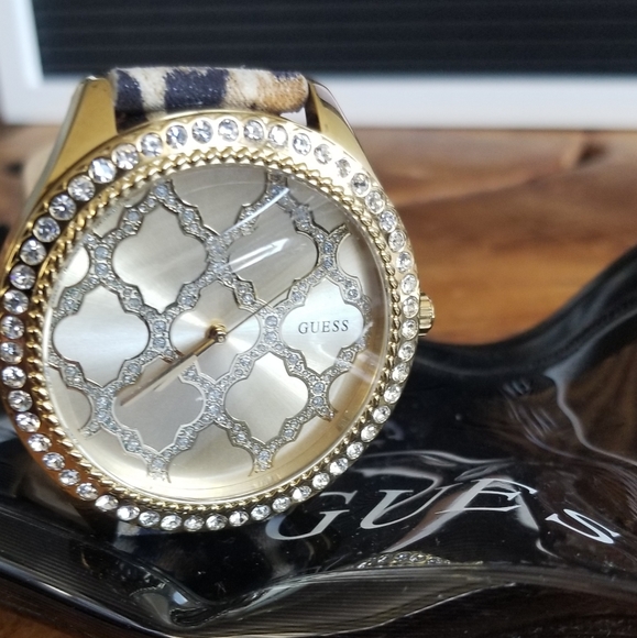 Fashion Animal Print Watch by Guess - Picture 7 of 8